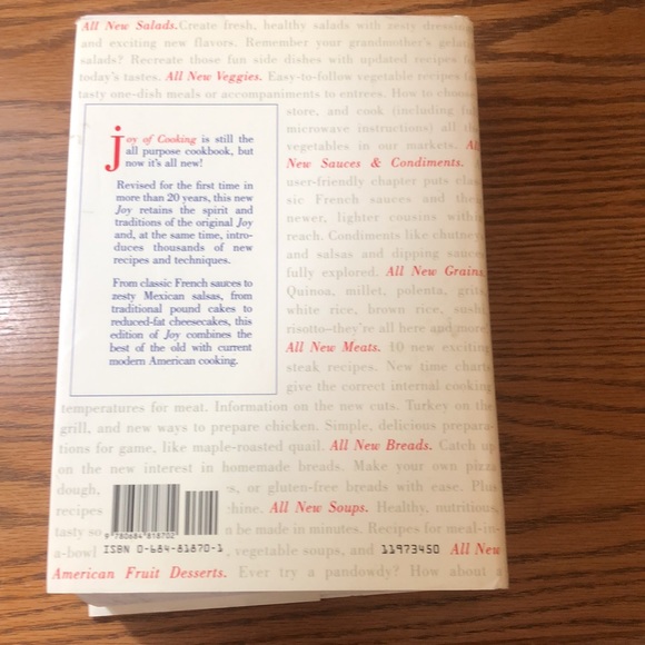 Cookbook The All New All Purpose Joy of Cooking Irma S. Rombauer - Picture 2 of 4